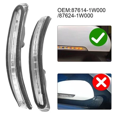 Replacement Signal for Kia For Rio 2012 2016 Rearview Mirror 876141W000 - Image 1 of 4