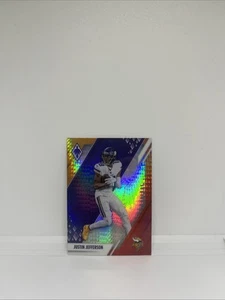 2021 Panini Phoenix Fire Burst Justin Jefferson #53 - Foto 1 di 2