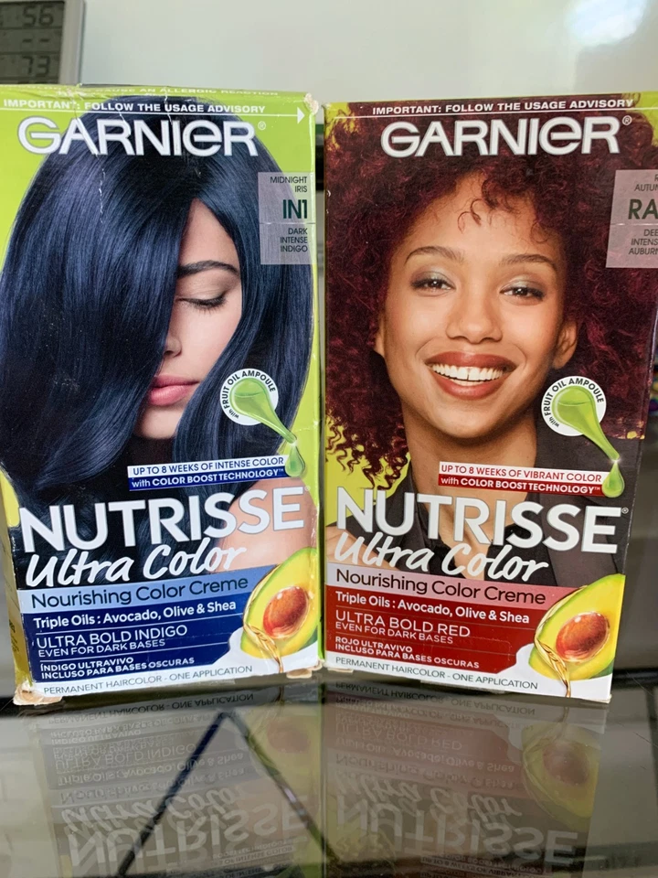 Tinte permanente para el cabello Garnier Nutrisse Ultra Color elige tu tono Foto 1 de 1