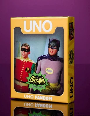 Uno Fandom Batman Classic TV Series Deck / Mattel Creations/ Uno Game Card - Image 1 of 4