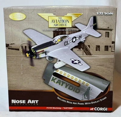 Colección de arte nariz 1:72 Corgi US32218 P-51D Mustang Katydid Elwyn Righetti Foto 1 de 4