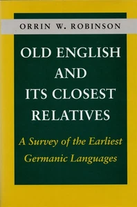 Old English and its Closest Relatives by Robinson, Orrin W. - Imagen 1 de 1