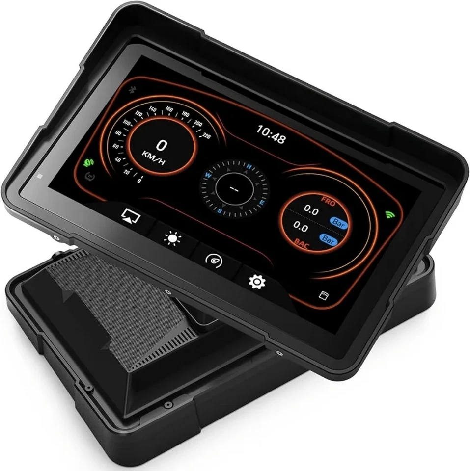 LBW BM700 BMW R1200GS R1250GS S1000XR 7" CarPlay Android Auto Waterproof GPS - Image 1 of 4