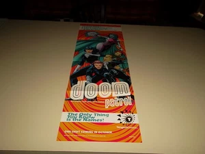 Póster promocional de Doom Patrol Tangent DC Comics 1997 promoción 34x11 - Imagen 1 de 6