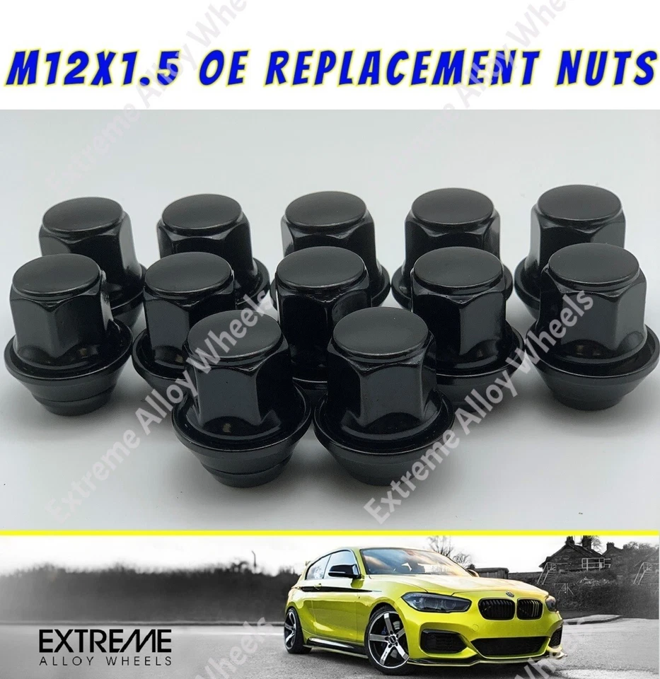 12 x Tuercas de rueda estilo OEM para Ford Ka Mondeo Puma Sierra reemplazos originales Foto 1 de 1