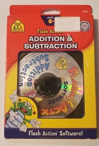 Addition Subtraction Flash Action Software PC CD ROM WIN/MAC new - Picture 1 of 5