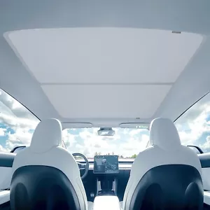 Techo parasol Tesla modelo Y de OtriFowd, solo cubiertas de pantalla magnética, 2021-2025 - Imagen 1 de 4