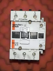 SPRECHER + SCHUH CA3-43-N-11 CONTACTOR - Picture 1 of 1