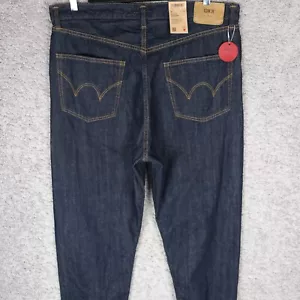 EDWIN VAQUEROS HOMBRE SUELTOS RIBETE CÓNICO ROJO LIGERO W36 L32 JAPÓN DENIM NUEVO CON ETIQUETAS - Imagen 1 de 12
