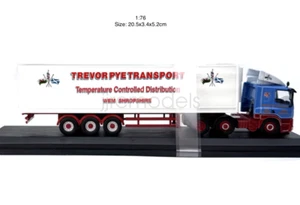 1:76 Scale DAF 85 Transport Delivery Truck Model Diecast Metal Car - Picture 1 of 5