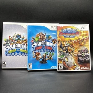 Nintendo Wii Skylanders Trap Team, Superchargers Racing & Swap Force Lot Of 3 - Picture 1 of 14