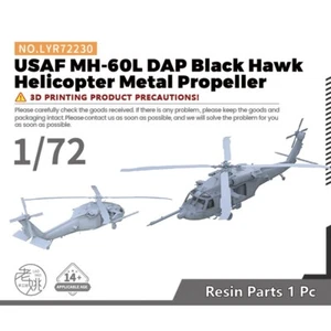 Kit Modelo Yao'sStudio 1/72 USAF MH-60L DAP Black Hawk Helicóptero Hélice de Metal - Imagen 1 de 7