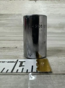 Par-X by Snap On 3/8 Drive, 5/8" 6-Point SAE Chrome Socket UH201 USA - Picture 1 of 10
