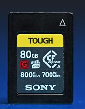 Sony 80GB Type A Memory Card  NO BOX