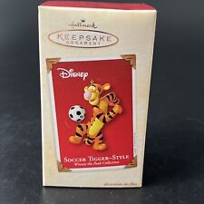 Hallmark 2003 Soccer Tigger Style Disney Winnie the Pooh Keepsake Ornament NEW