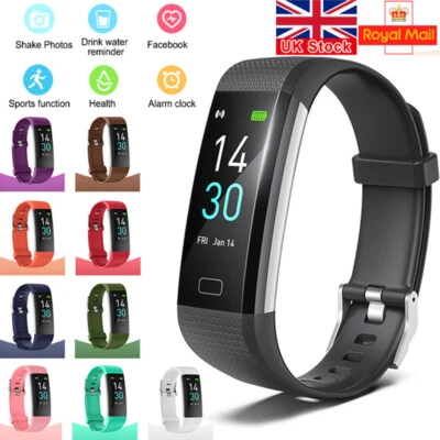 Fitness Activity Tracker Heart Rate Sport Fit@bit Smart Watch Waterproof HOTSALE