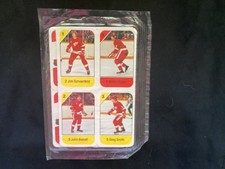 1982/83 Detroit Red Wings Post Cereal Mini Cards (16) Unopened in Cellophane