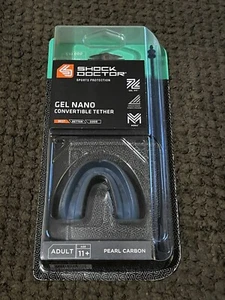Shock Doctor Sports Protection Gel Nano Convertible Tether Pearl Carbon. - Picture 1 of 3
