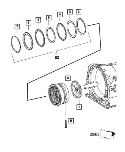 Genuine Mopar 2007-2009 Dodge Sprinter 2500 Transmission Parking Sprag 5117843AA - Image 1 of 1