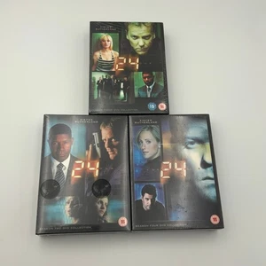24 TV Series Seasons 2 3 4 Kiefer Sutherland DVD Collection Box Set - Picture 1 of 20