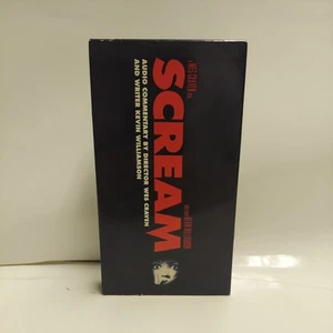 SCREAM 1996 Audio Commentary RARE VHS Ghostface - Picture 1 of 3
