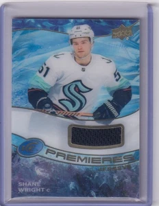 Shane Wright Ice Premieres Memorabilia card IPA-SW 2022-23 UD Ice - Picture 1 of 2