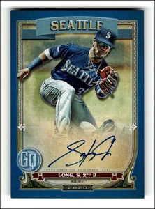 2020 Topps Gypsy Queen Autographs Indigo #GQASL Shed Long #'d 44/150 - Picture 1 of 2