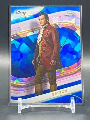 2025 Topps Chrome Disney Sapphire Gaston #131 Sapphire Refractor Beauty Beast - Image 1 of 3