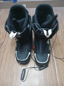 Burton Botas de Snowboard Hombre’s 11 Todo Negro Moto Quick Pull  - Imagen 1 de 24