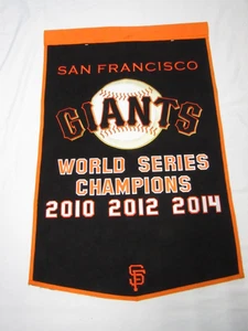 Winning Streak Dynasty Collection MLB San Francisco Giants World Series Banner - Picture 1 of 7