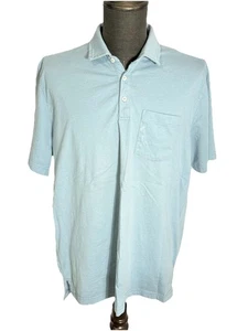 George Polo Shirt Mens Size XL Blue Short Sleeve Preppy Golf Fast Shipping - Picture 1 of 5