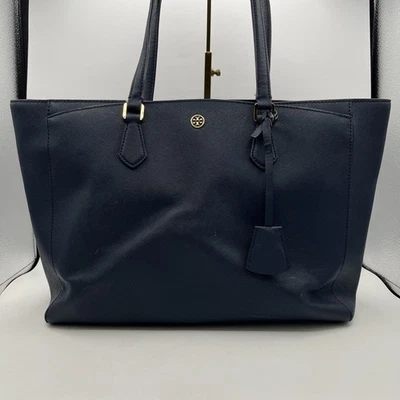 Bolso de hombro Tory Burch de cuero azul marino - A120830 Foto 1 de 4