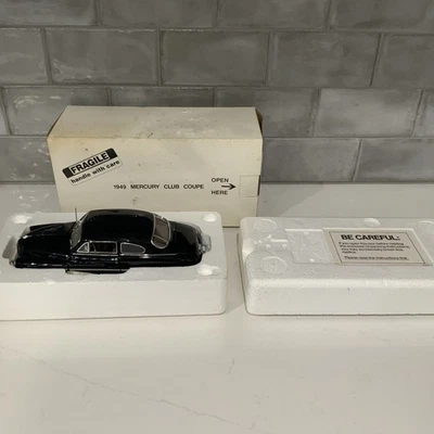Danbury Mint 1949 Mercury Club Coupe Diecast 1/24 Scale Black - Image 1 of 4
