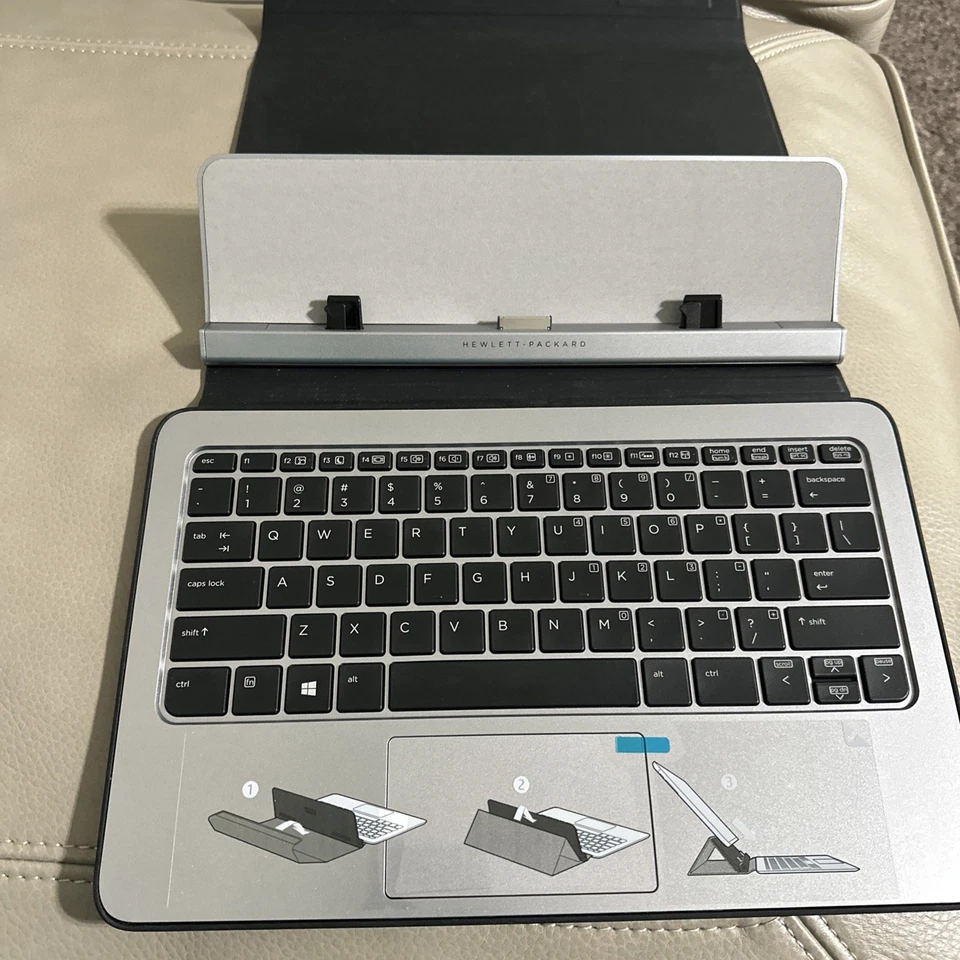 HP Elite x2 1011 G1 Travel Keyboard and Folio Case - K6B54AA ABA - Image 1 of 2
