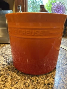 Le Creuset Utensilienhalter Topf 6" Steinzeug Flamme Orange Rot Ombre 10,20 - Bild 1 von 10