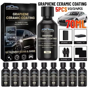 1/2/3/4/5X Car Graphene Ceramic Coating Long Lasting Protection High Gloss&Shine - Picture 1 of 23