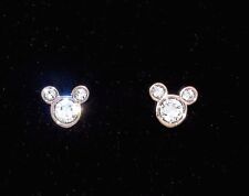 Mickey Mouse Earrings Stud Disney ✿ Made with Crystals from Swarovski Rose Gold*