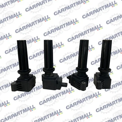 Juego de 4 bobinas de encendido del motor Ford Edge 2012-2018 2,0 L aire acondicionado 12A366-BC OEM Foto 1 de 4