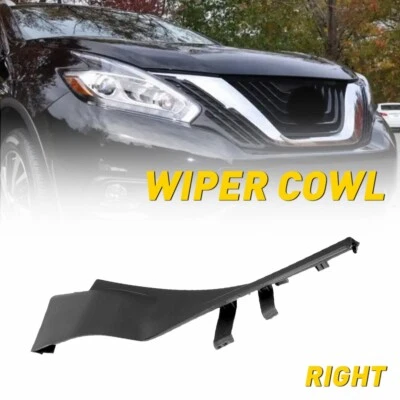 Compatível com 2016-2019 NISSAN MURANO destro (passageiro) EXTENSÃO LATERAL CAUCA ACABAMENTO EOA - Imagem 1 de 4