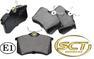 Set of Rear Brake Pads New (4 pads) Volkswagen Audi Seat Skoda Peugeot Renault - Picture 1 of 1