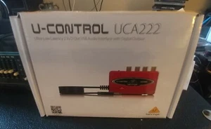 Behringer U-Control UCA222 - 2 In/2 Out USB Audio Interface. Brand New in Box! - Picture 1 of 3