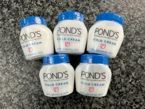 5x Ponds Cold Cream Soft Glowing Skin Travel Holiday Size Pond's 6ml - Picture 1 of 2