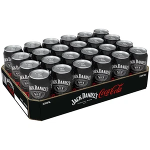 Jack Daniels Cola Tennessee Whiskey Jacky Mischgetränk 330ml 24er Pack - Bild 1 von 1