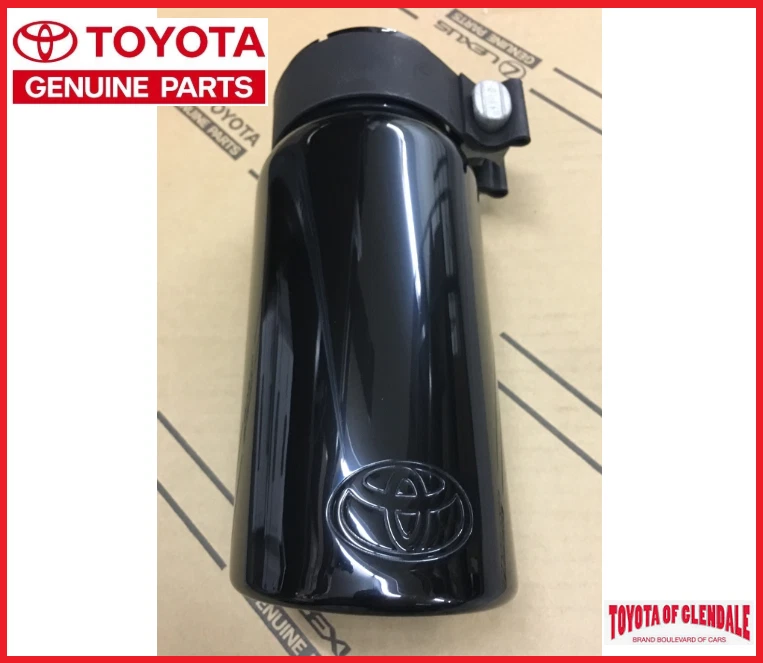Genuine Toyota 2005-2020 Tacoma Black Chrome Exhaust Tip PT932-35180-02