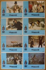 LIVE AND LET DIE Vivre Laisser Mourir 8 Photos Exploitation Lobby Card Set 35x28 - Picture 1 of 12