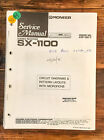 Pioneer SX-1100 Receiver  Service Manual *Original*