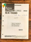 Pioneer Sx-1100 Receiver  Service Manual *Original*