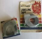 Vintage Dymo Nos Labelmaker Labeling Tape 1983 2 Rolls Blue Green