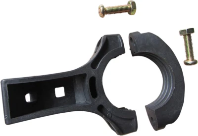 Single LNB Bracket LNB Holder Hold up to Ku Band LNB Black - Image 1 of 4