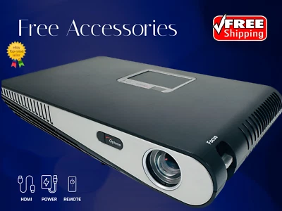 Optoma ML1500e DLP Projector Contrast Home Theater 1080p HDMI w/Bundle - Image 1 of 4